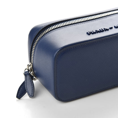 Prada Saffiano Beauty Small Pouch Bluette Astrale 9 of 10
