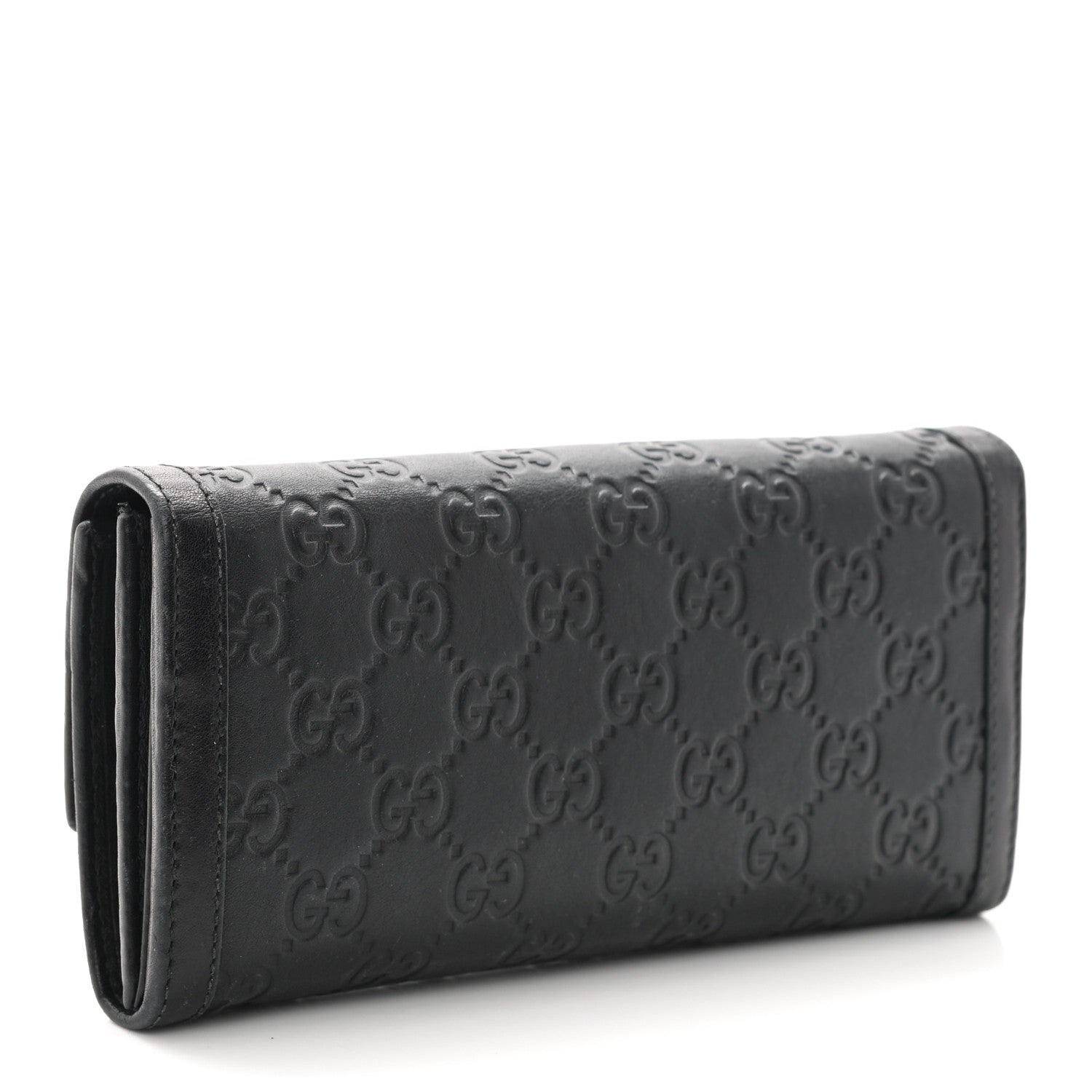Gucci Guccissima Sukey Continental Wallet Continental Wallet Black 3 of 10
