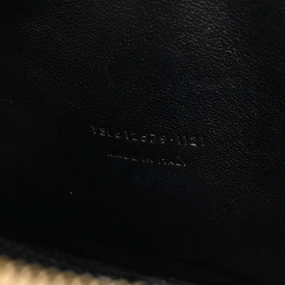 Saint Laurent Grain De Poudre Matelasse Monogram Mini Lou Camera Bag Dark Beige 7 of 11