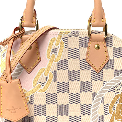 Louis Vuitton Damier Azur Nautical Alma BB 11 of 14
