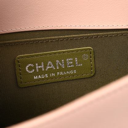 Chanel Calfskin Quilted Small Boy Flap Light Pink 6 of 12