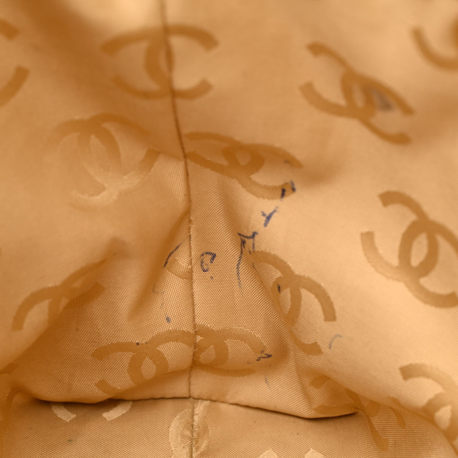 Chanel Caviar CC Timeless Shopping Tote Beige 9 of 15