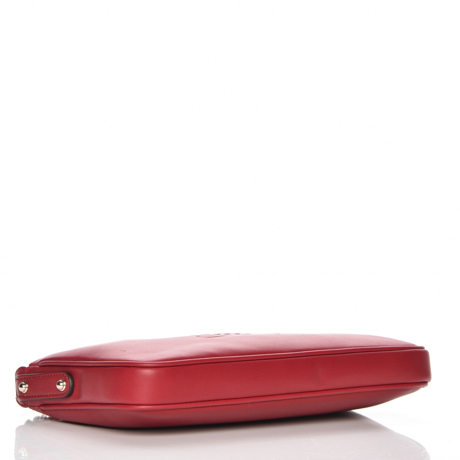 Gucci Calfskin Craft Pochette Red 4 of 7