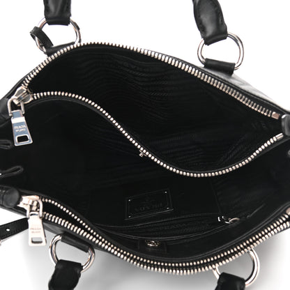 Prada Soft Calfskin Tote Black 5 of 12