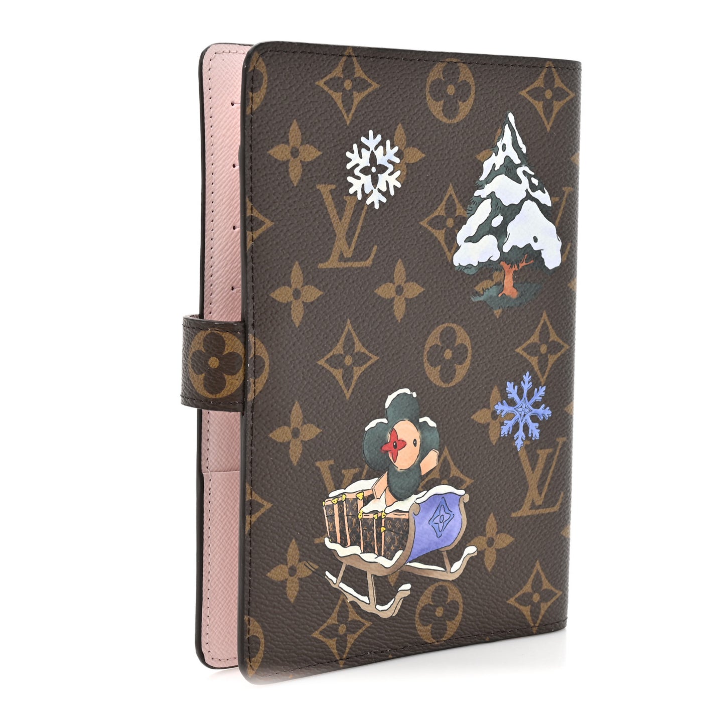 Monogram Vivienne Wintry Medium Ring Agenda Cover