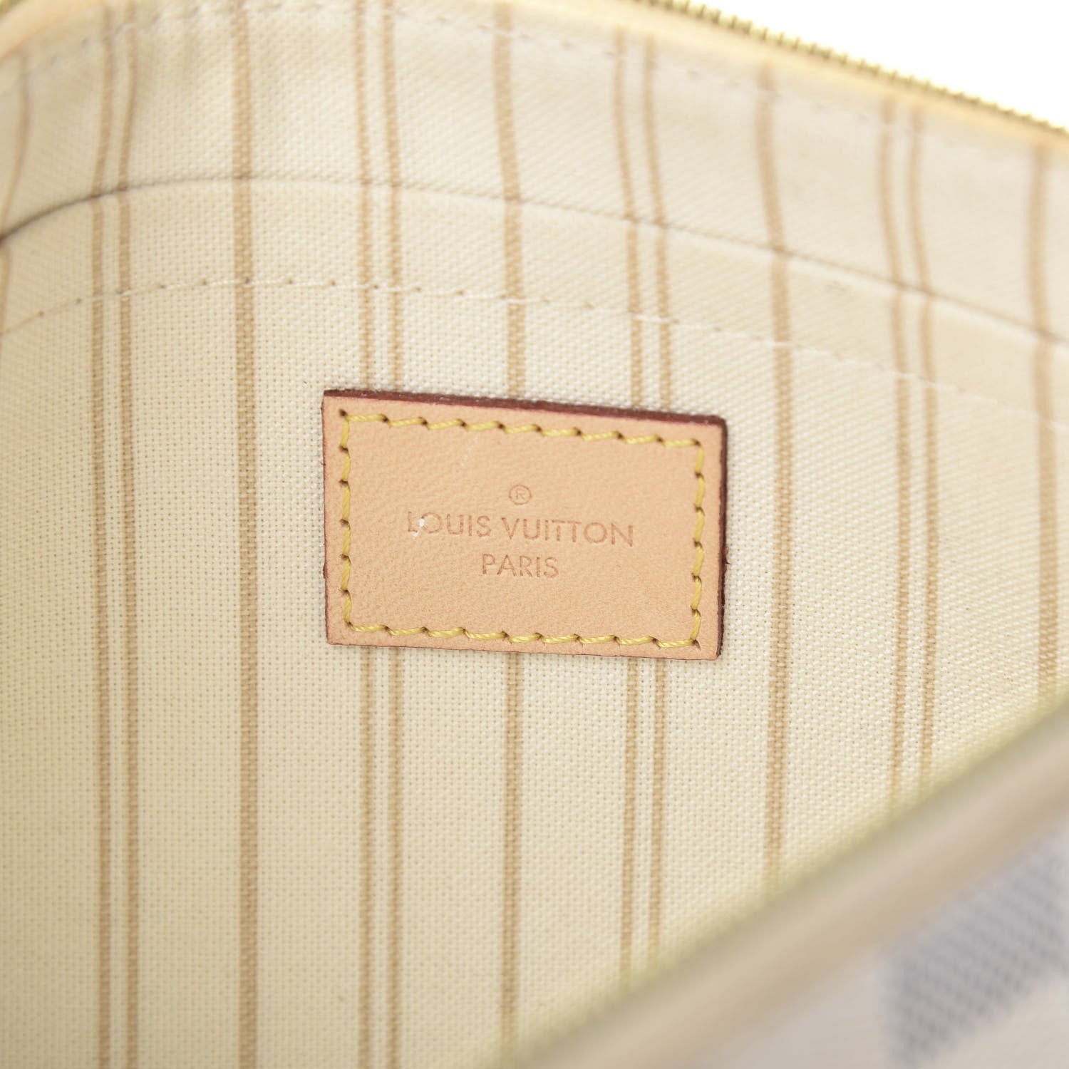 Louis Vuitton Damier Azur Neverfull MM GM Pochette 6 of 14