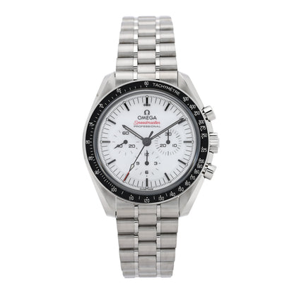 Omega Stainless Steel 42mm Speedmaster Moonwatch Professional Chronograph Manual Winding Watch White 310.30.42.50.04.001 1 of 5