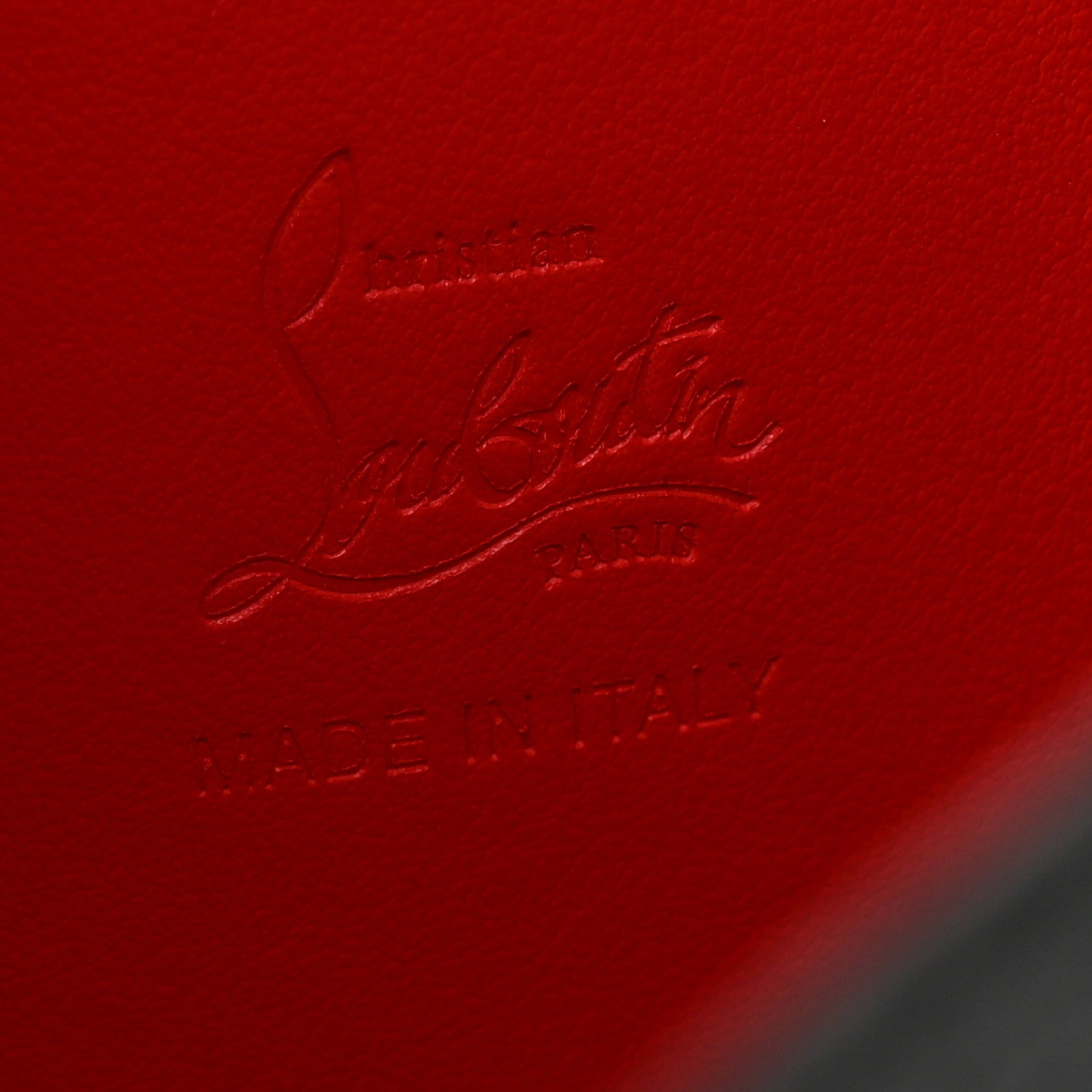 Christian Louboutin Grained Calfskin Mini Carasky Bucket Bag Black 6 of 11