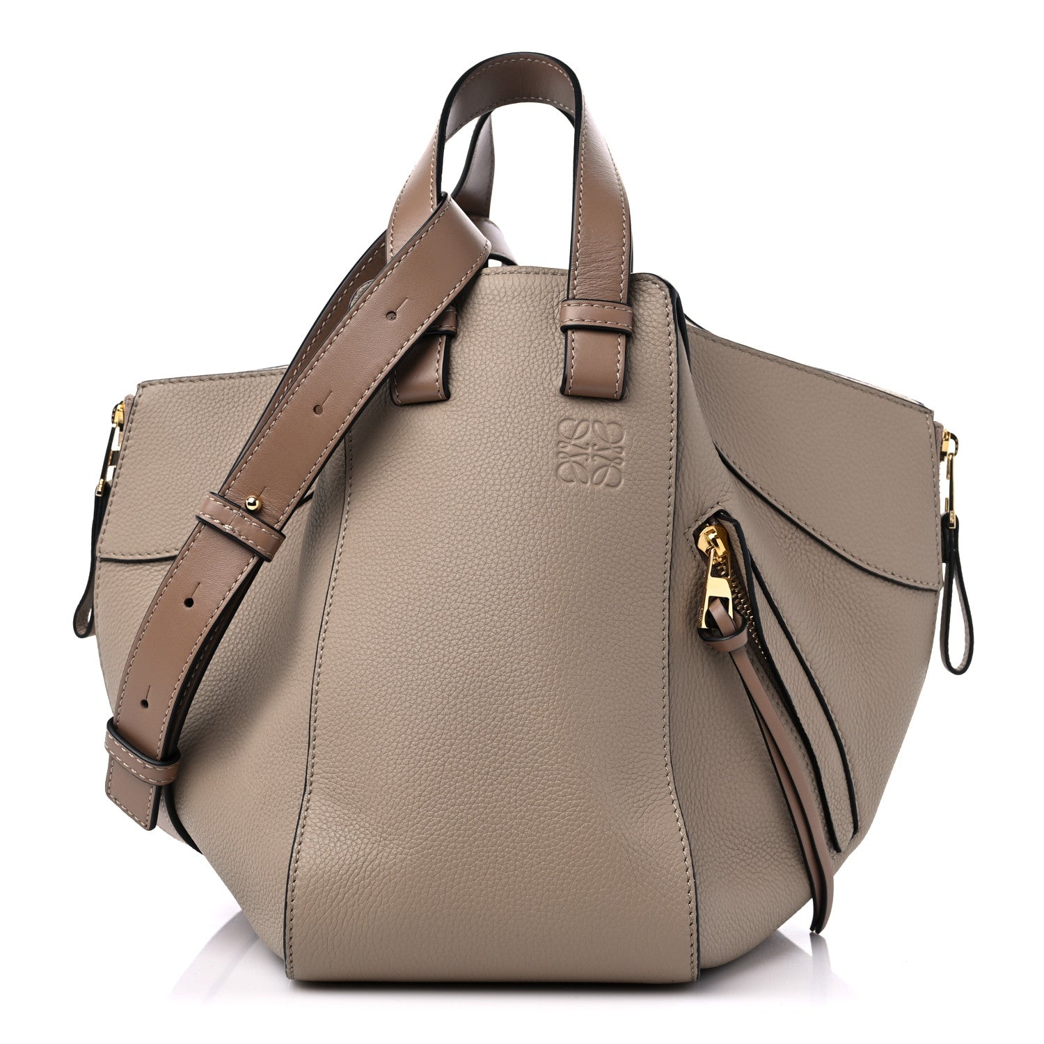 Loewe Calfskin Small Hammock Shoulder Bag Sand Mink 1 of 9