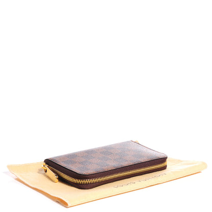 Louis Vuitton Damier Ebene Compact Zippy Wallet 4 of 8
