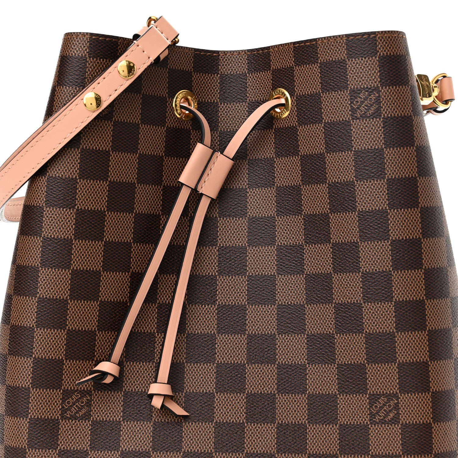 Louis Vuitton Damier Ebene Neonoe MM Venus Pink 8 of 10