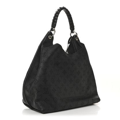 Louis Vuitton Mahina Carmel Hobo Black 3 of 13