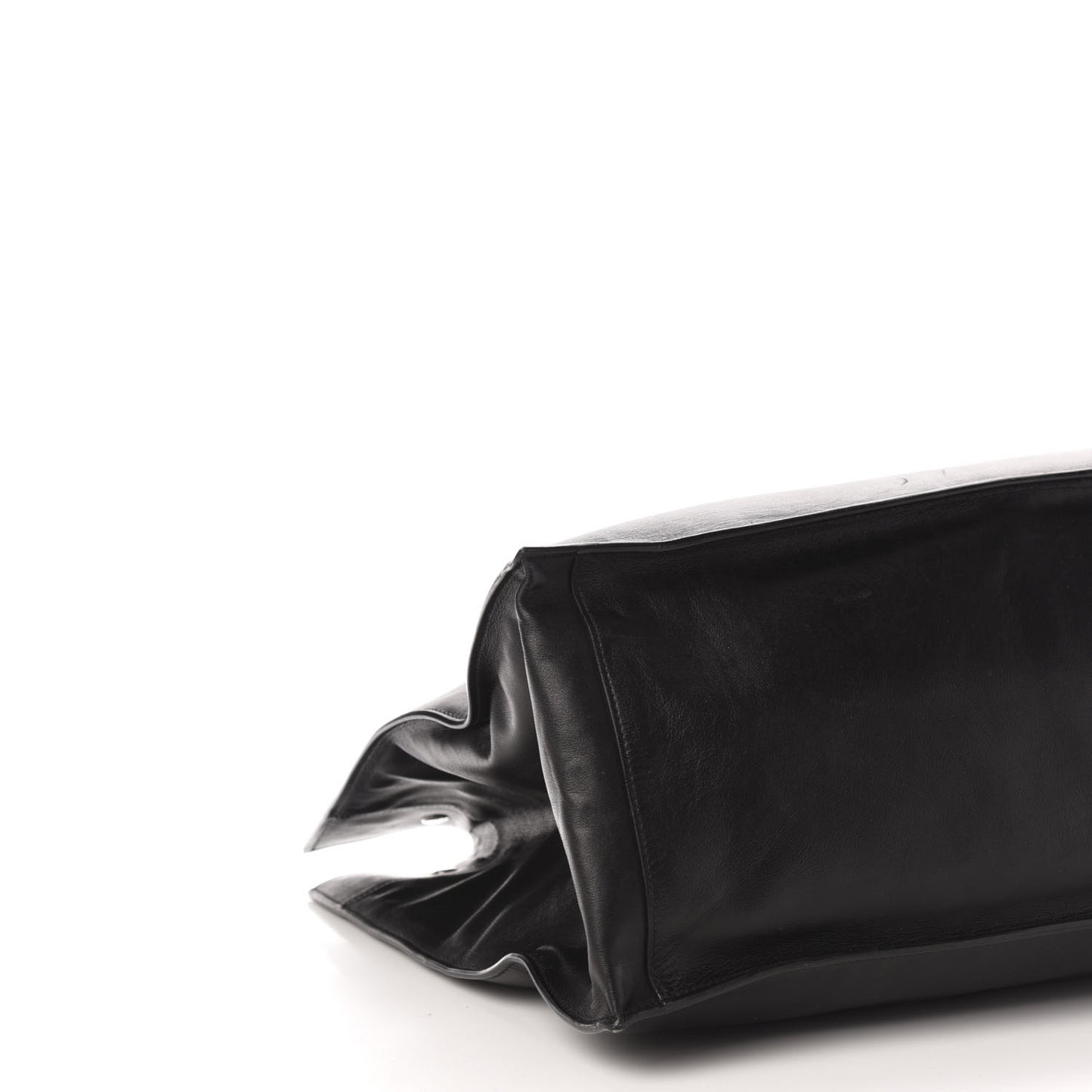 Vitello Rive Gauche Large Tote Black