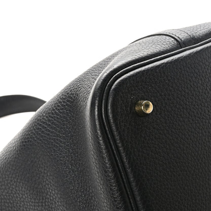Hermes Taurillon Clemence Picotin Lock 22 MM Black 9 of 13