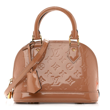 Louis Vuitton Vernis Alma BB Rose Velours 1 of 7
