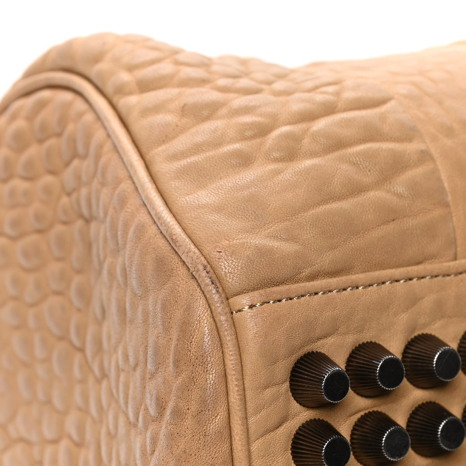 Alexander Wang Pebbled Lambskin Rocco Latte Nickel Hardware 5 of 5