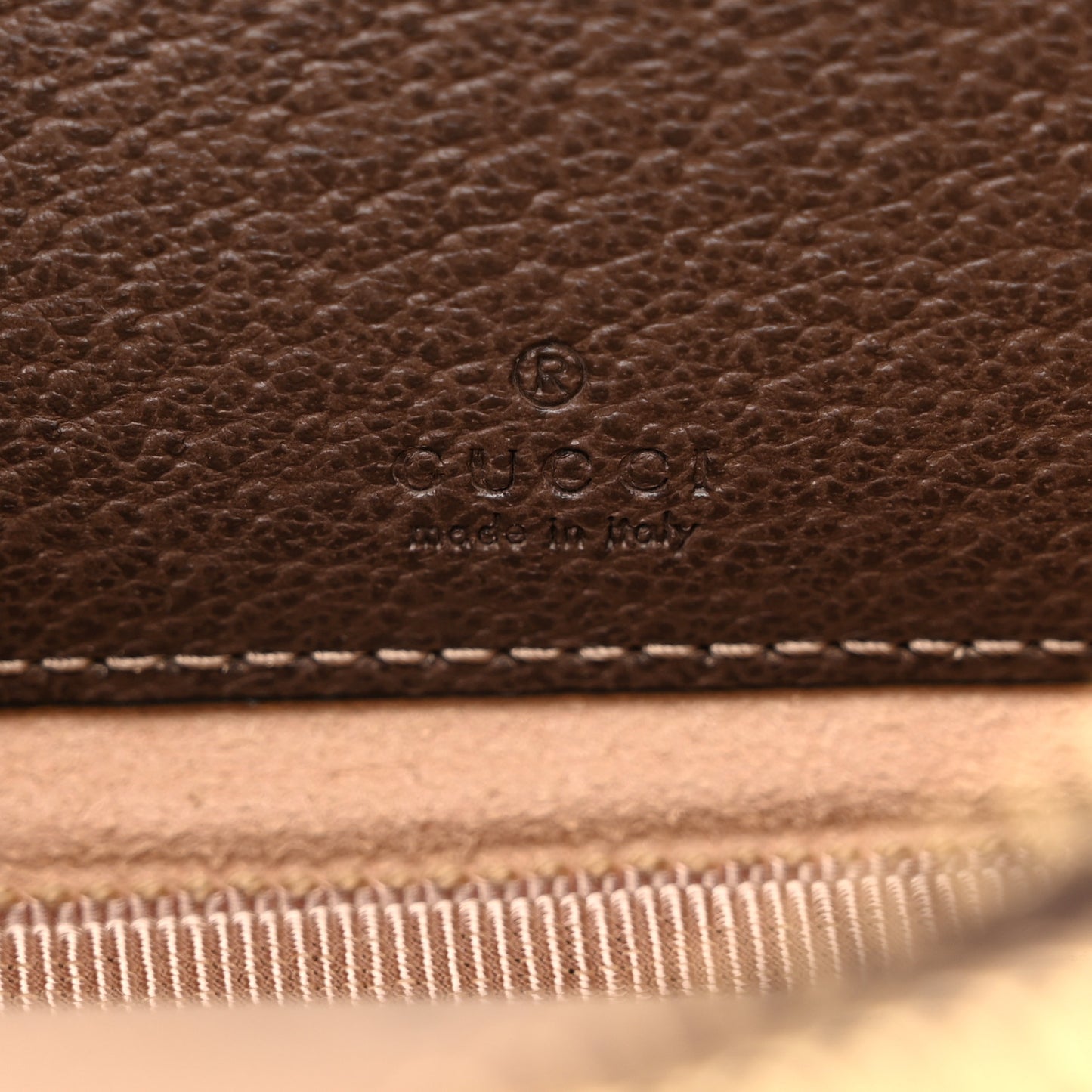 GG Supreme Monogram Web Mini Ophidia GG Bag Brown