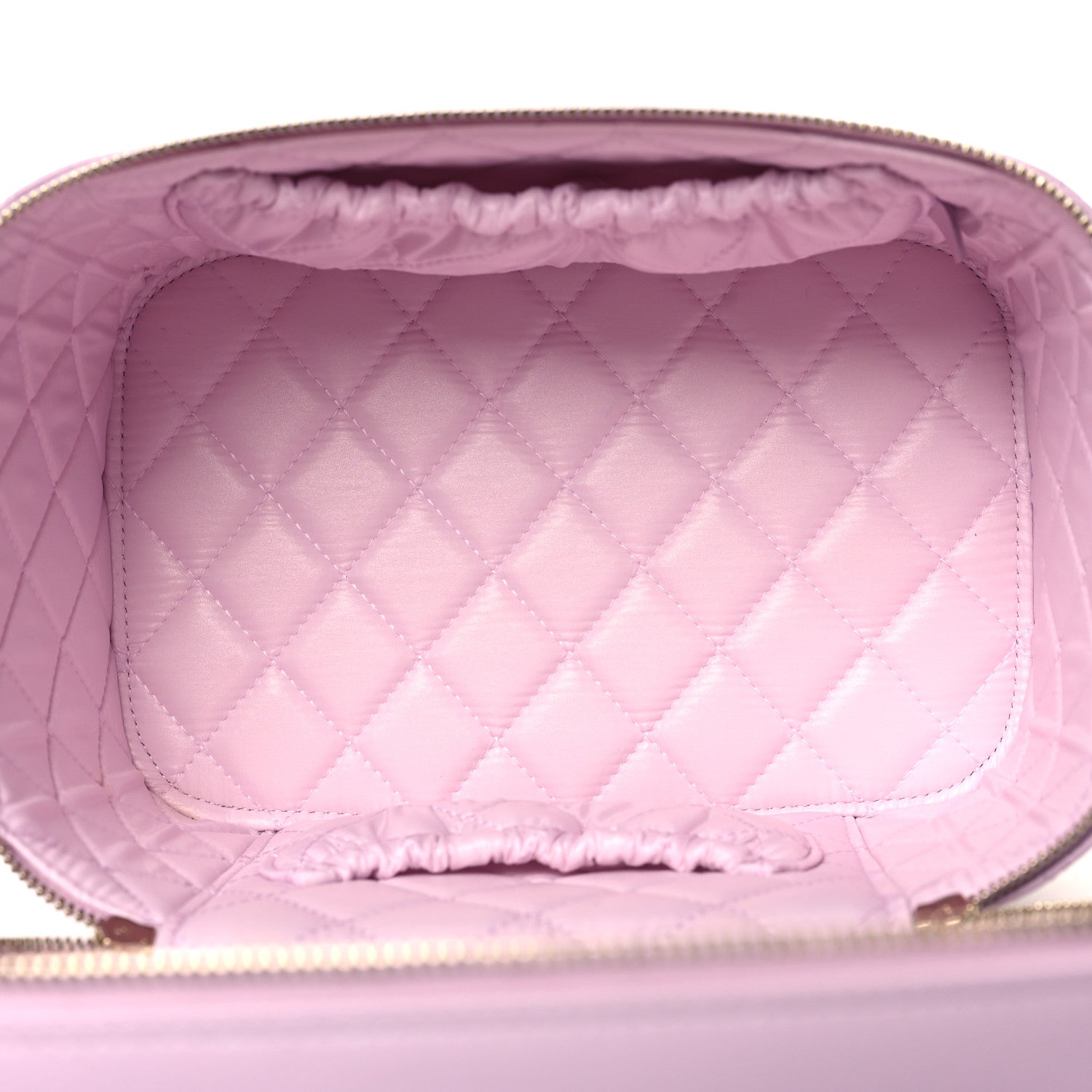 Chanel Caviar Quilted Large Vanity Pouch Light Purple 6 of 11
