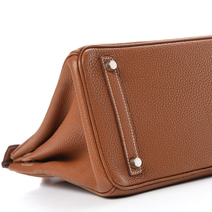 Hermes Togo Birkin 30 Gold 6 of 15