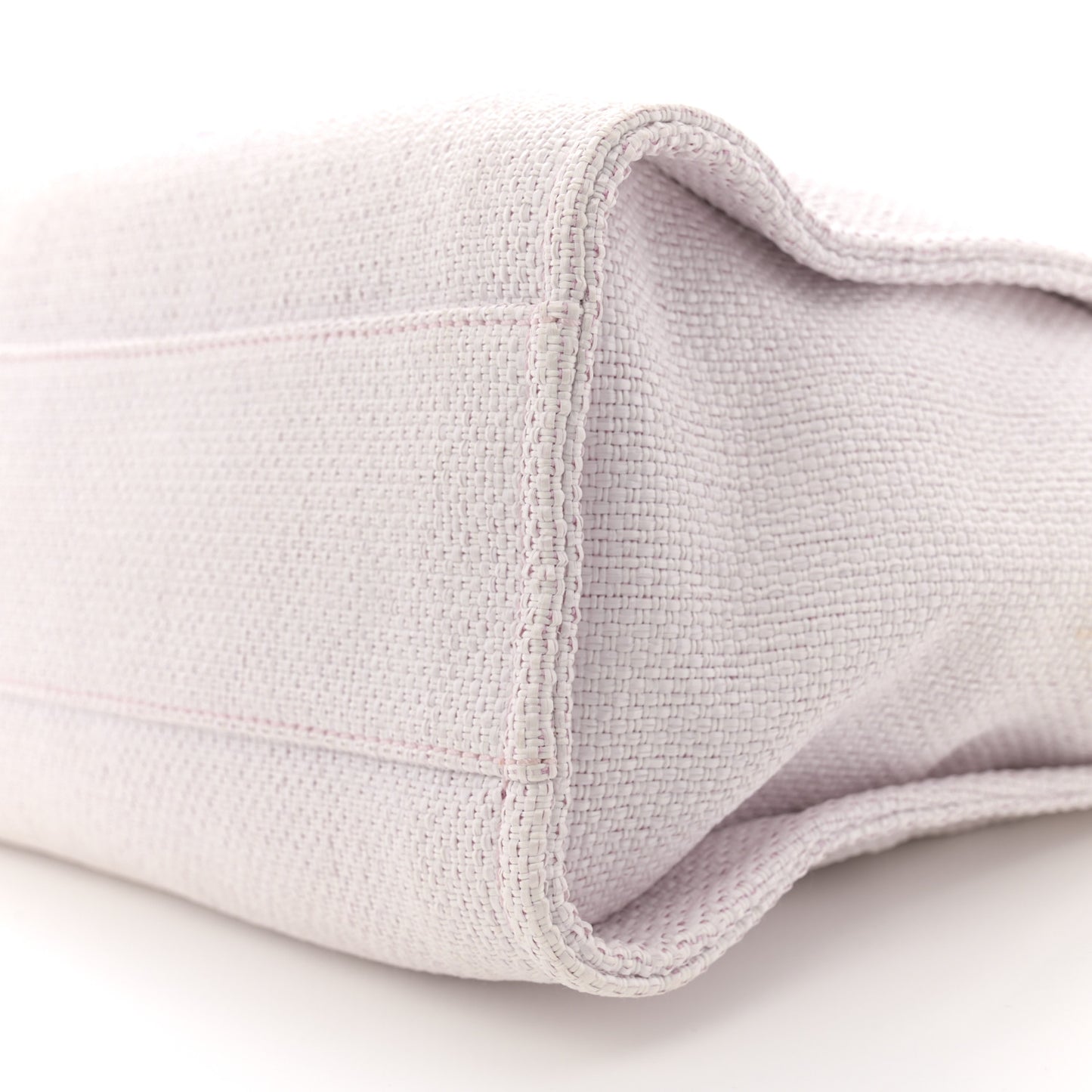 Woven Straw Raffia Small Deauville Tote Pink