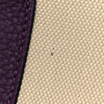 Hermes Toile Militaire Negonda Garden Party 30 TPM Beton Cassis 10 of 11