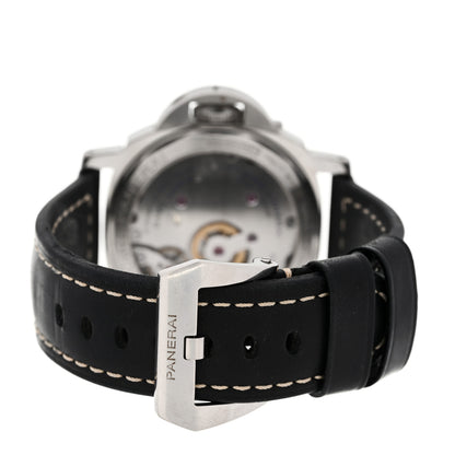 Panerai Stainless Steel Calfskin 44mm Luminor Marina Manual Winding Watch Black PAM00510 3 of 5