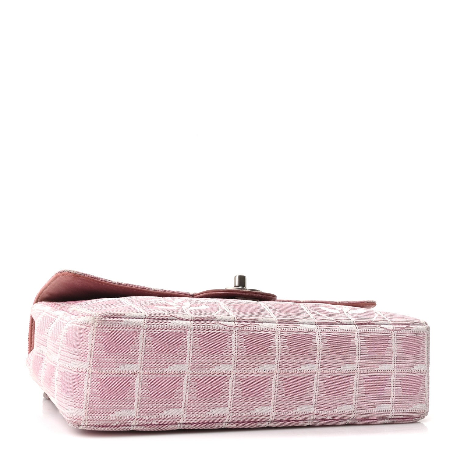 Chanel Nylon Medium Travel Flap Pink 3 of 9