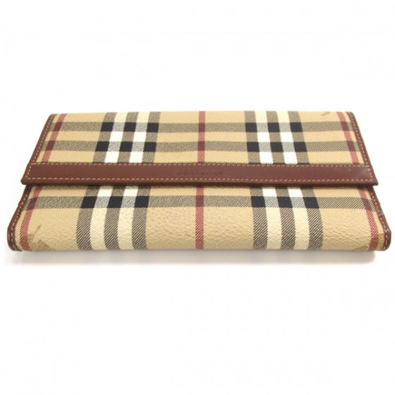 Burberry Haymarket Check Continental Wallet 3 of 9
