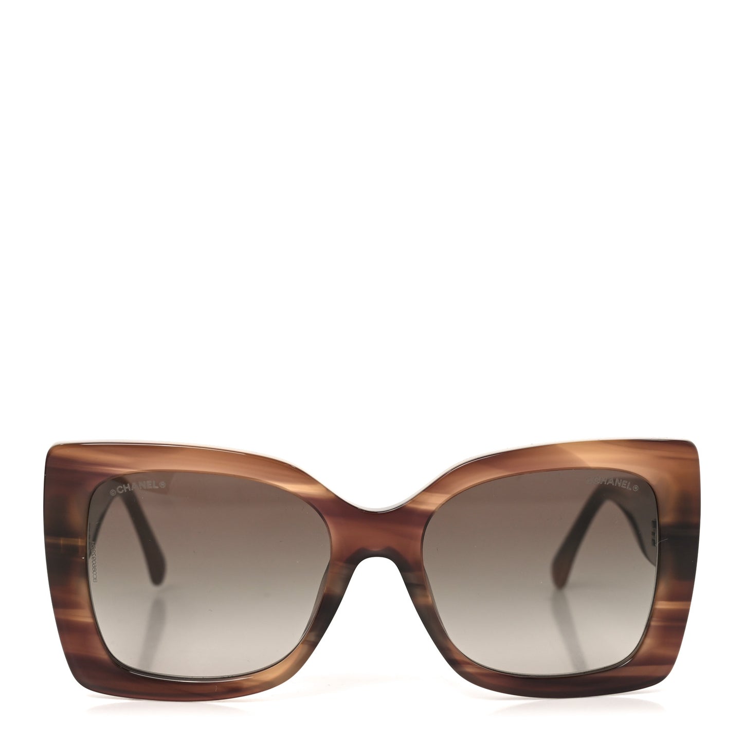 Acetate CC Square Sunglasses 5555 Brown