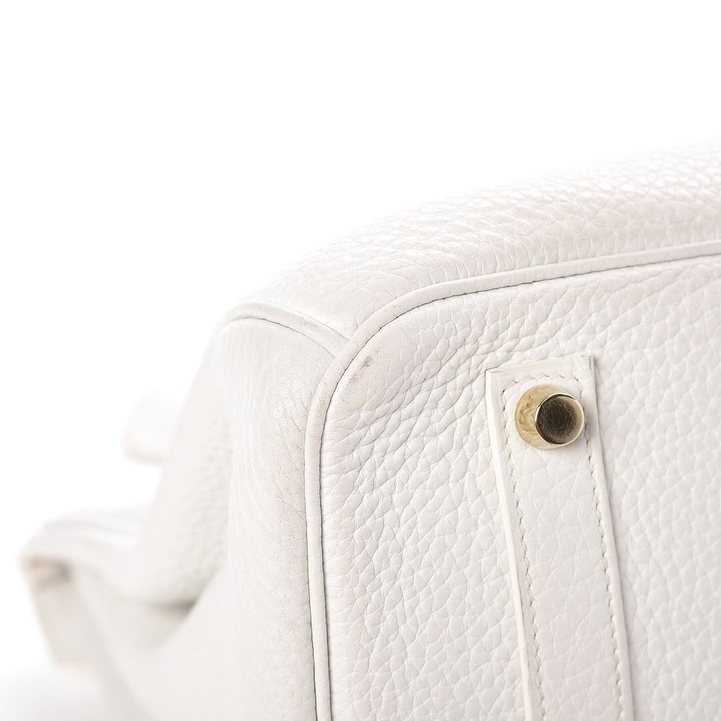 Taurillon Clemence Birkin 35 White