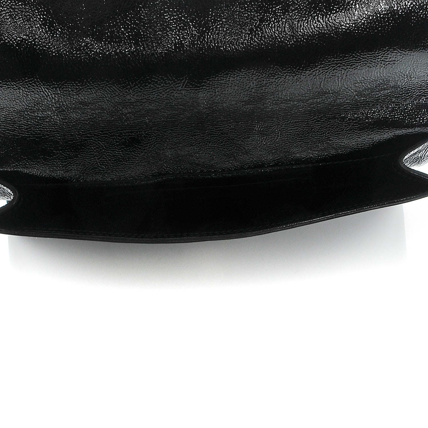 Saint Laurent Textured Patent Monogram Small Belle De Jour Clutch Black 5 of 6