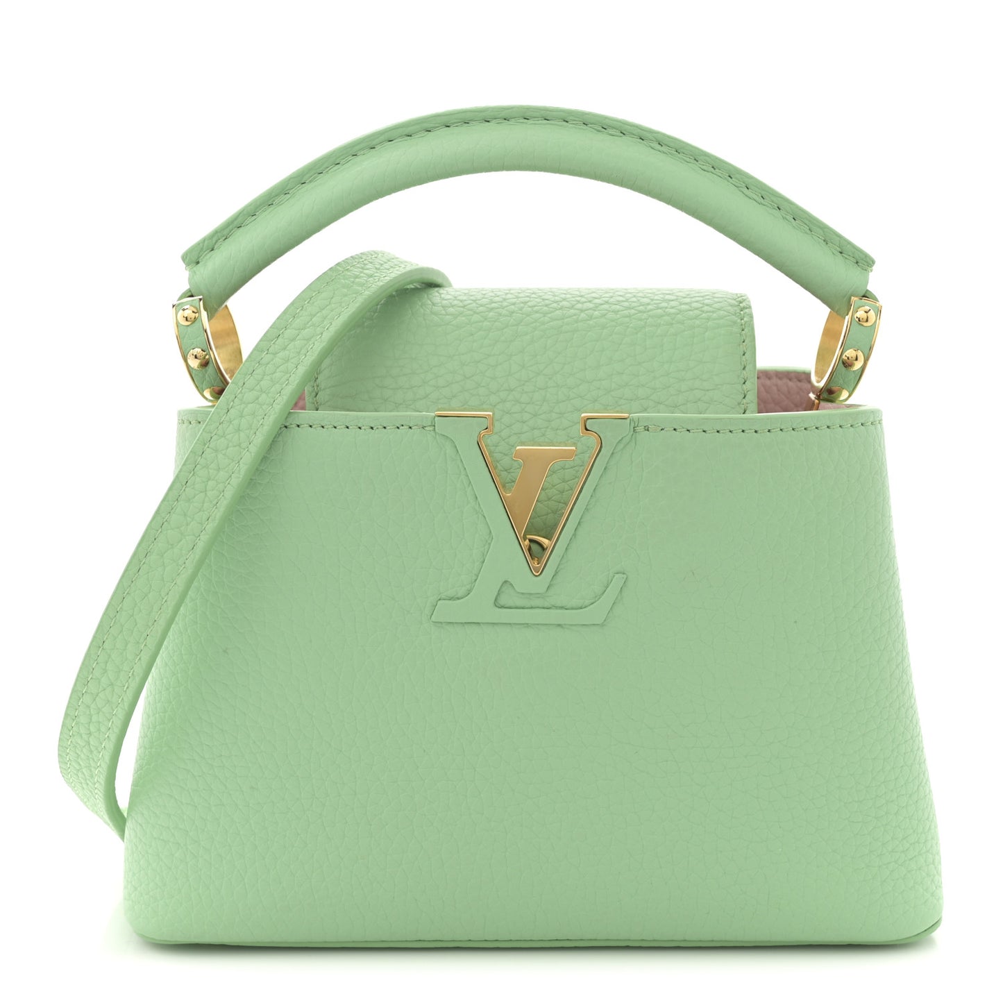 Taurillon Mini Capucines Vert Pomme
