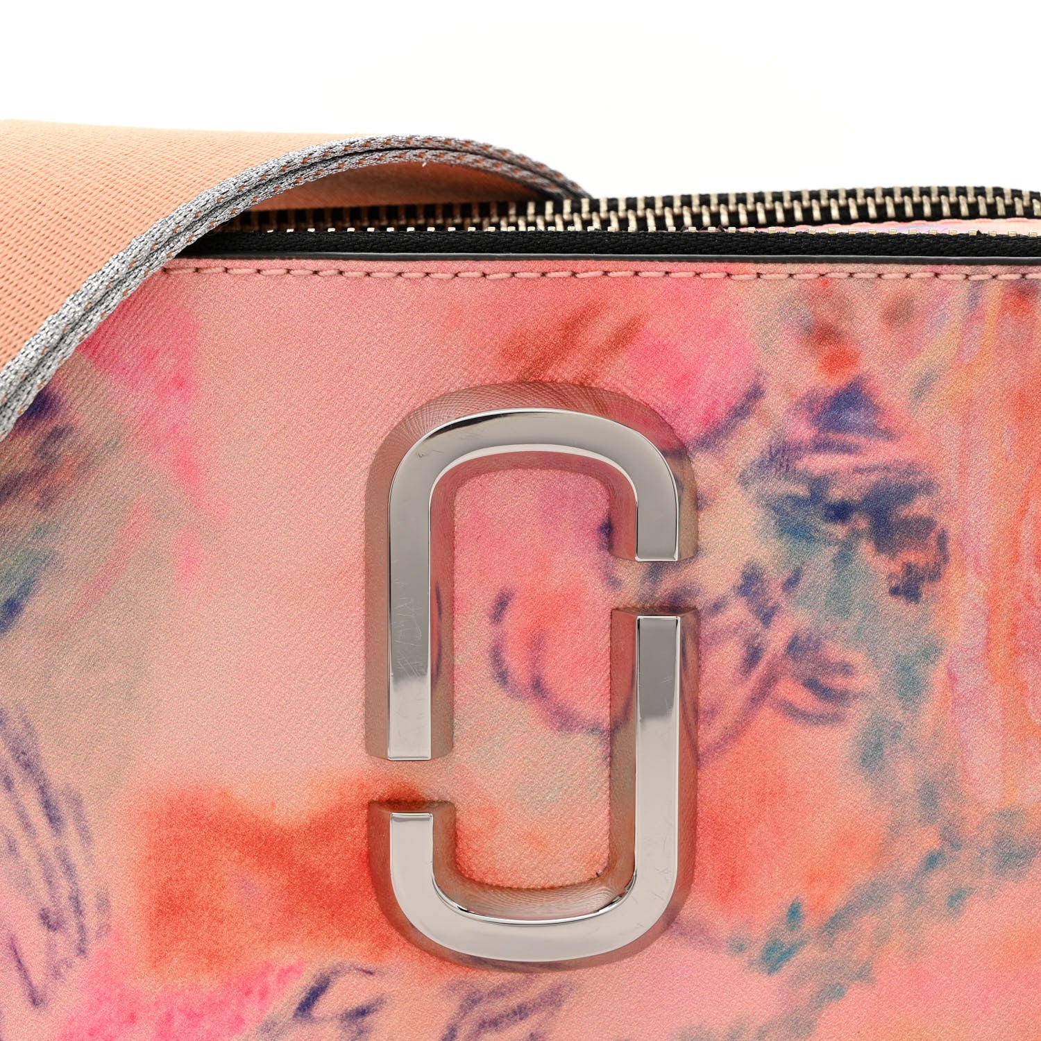 Marc Jacobs Saffiano Small The Watercolor Snapshot Camera Bag Nude Multicolor 9 of 12