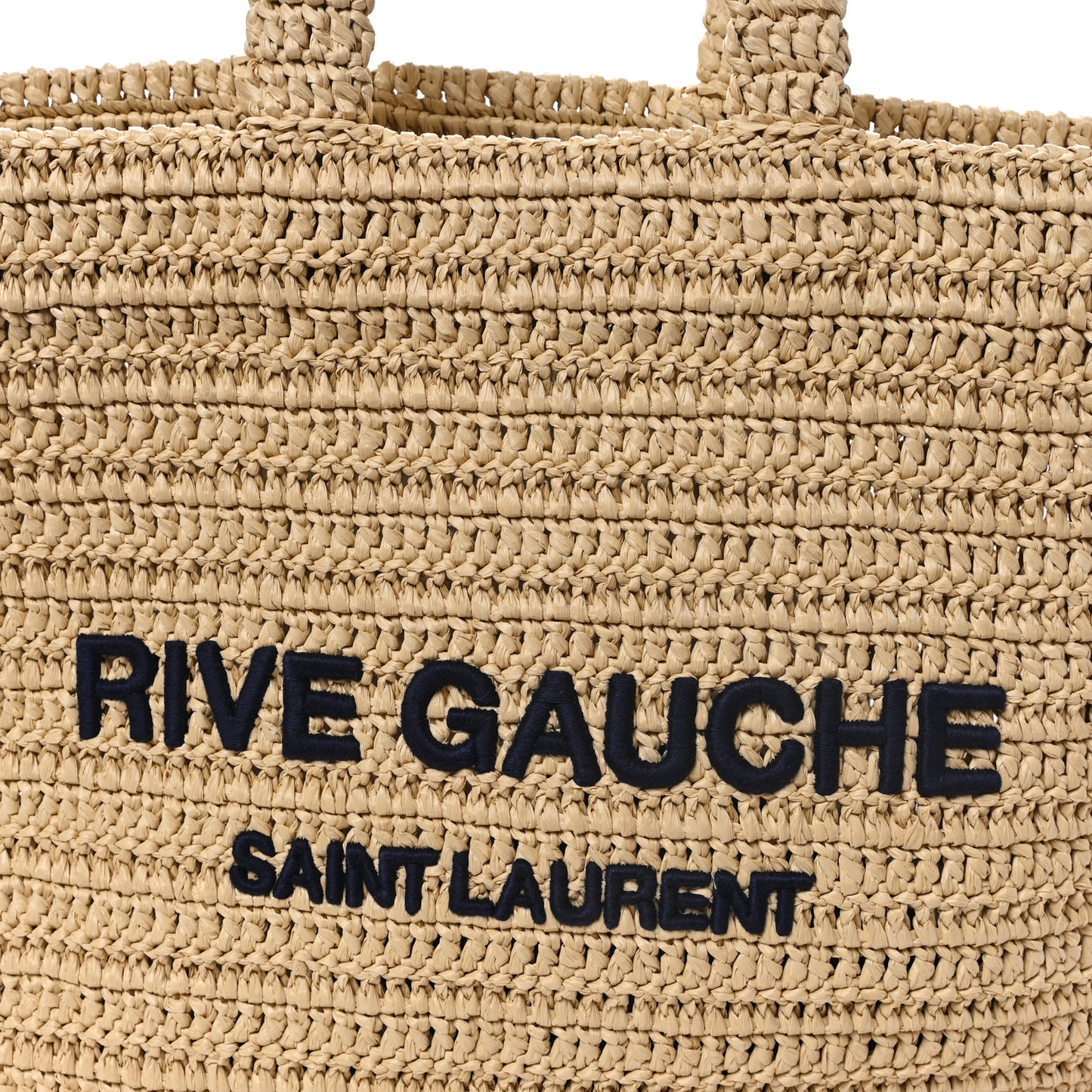 Raffia Rive Gauche Tote Natural
