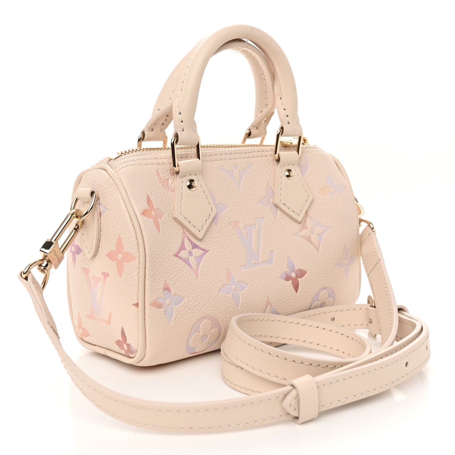 Louis Vuitton Empreinte Monogram Nano Speedy Dream Beige 3 of 10