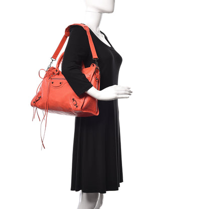Balenciaga Agneau Classic Hardware City Rose Corail 2 of 13