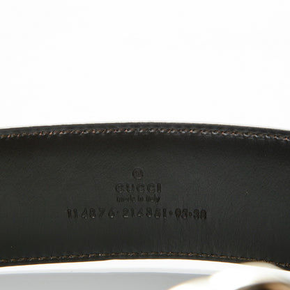 Gucci Guccissima Interlocking G Belt 95 38 Bronze 6 of 6