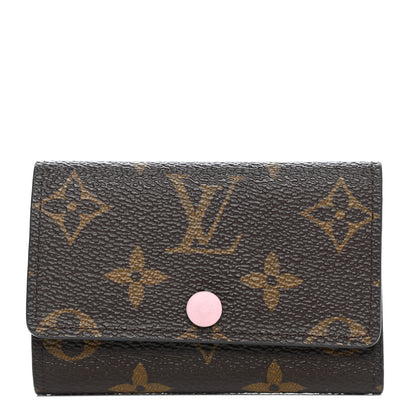Louis Vuitton Monogram Multicles 6 Key Holder Rose Ballerine 1 of 8