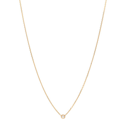 Cartier 18K Yellow Gold Diamond XS D'Amour Pendant Necklace 1 of 5
