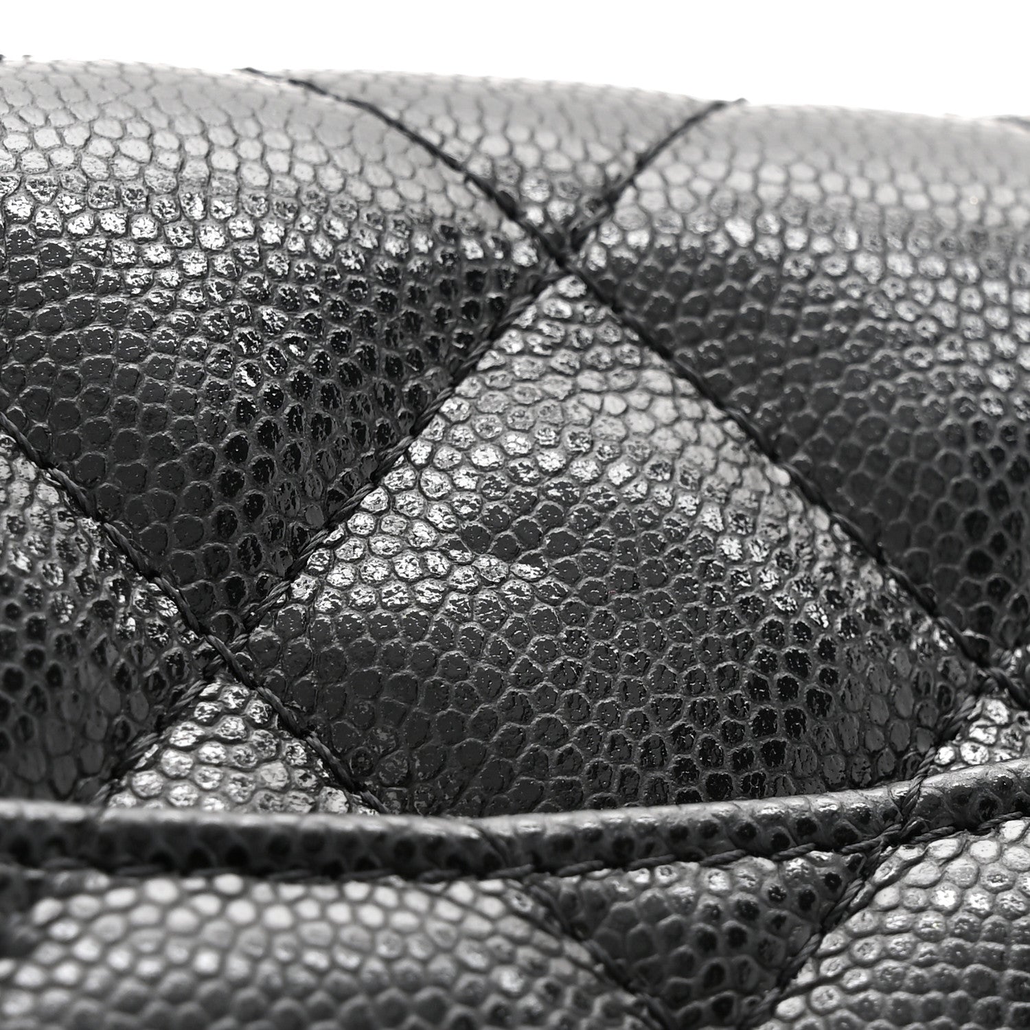 Chanel Caviar Quilted Twist Your Buttons Wallet On Chain WOC Black 12 of 13