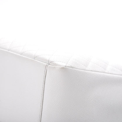 Chanel Caviar Quilted Grand Shopping Tote GST White 15 of 18