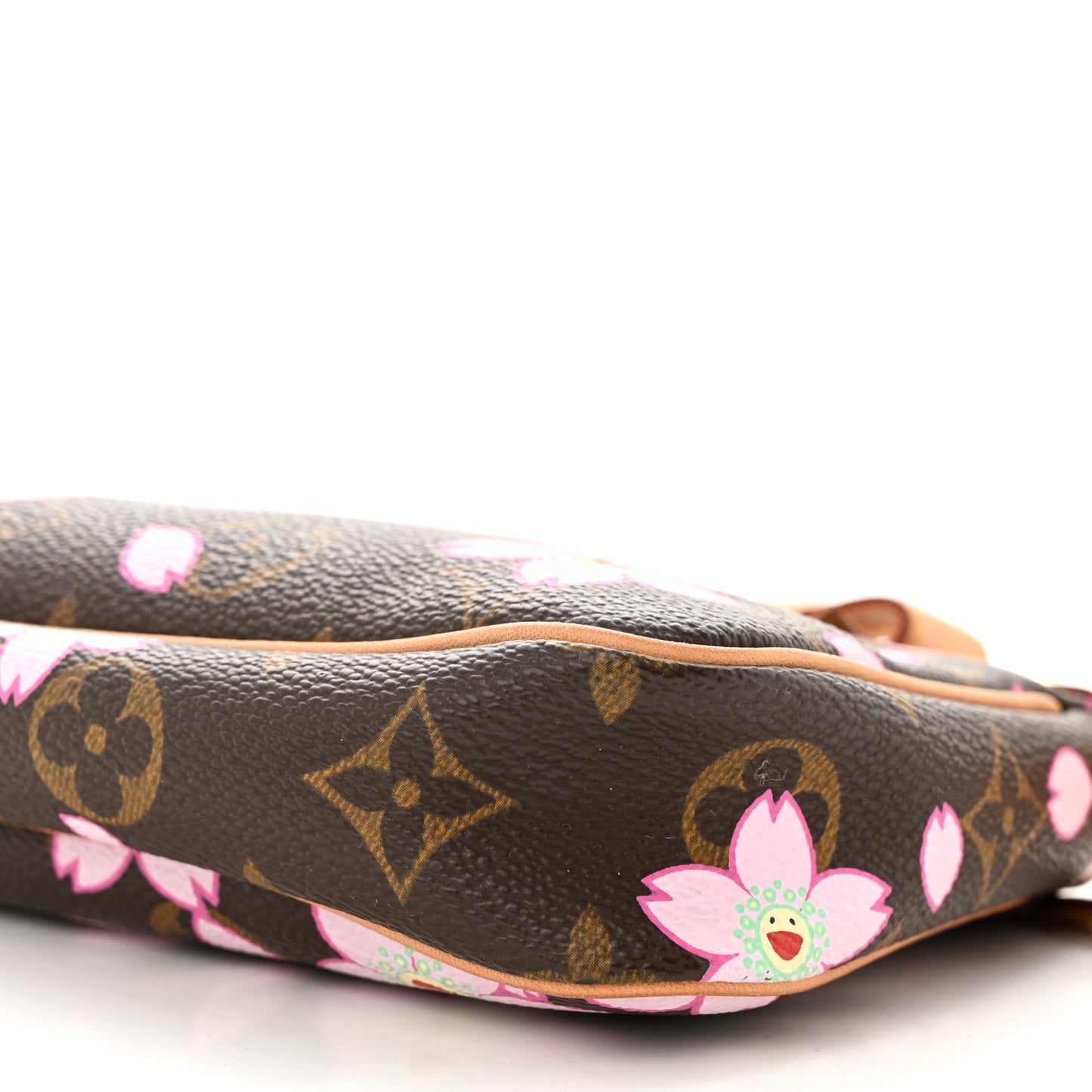 Monogram Cherry Blossom Pochette Accessories Brown