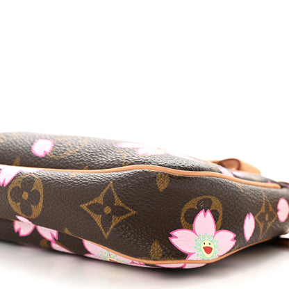 Louis Vuitton Monogram Cherry Blossom Pochette Accessories Brown 9 of 10