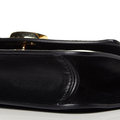 Chloe Calfskin Suede C Clutch With Chain Black 10 of 10