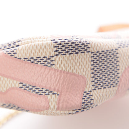 Louis Vuitton Damier Azur Tahitienne Mini Pochette Accessories 9 of 11