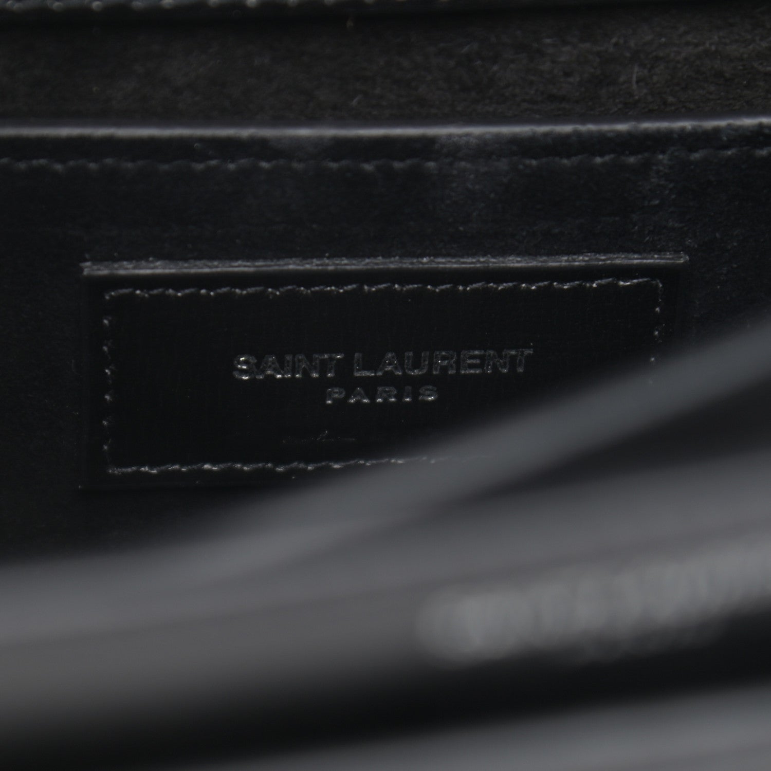 Saint Laurent Calfskin Large Monogram Sunset Black 5 of 13