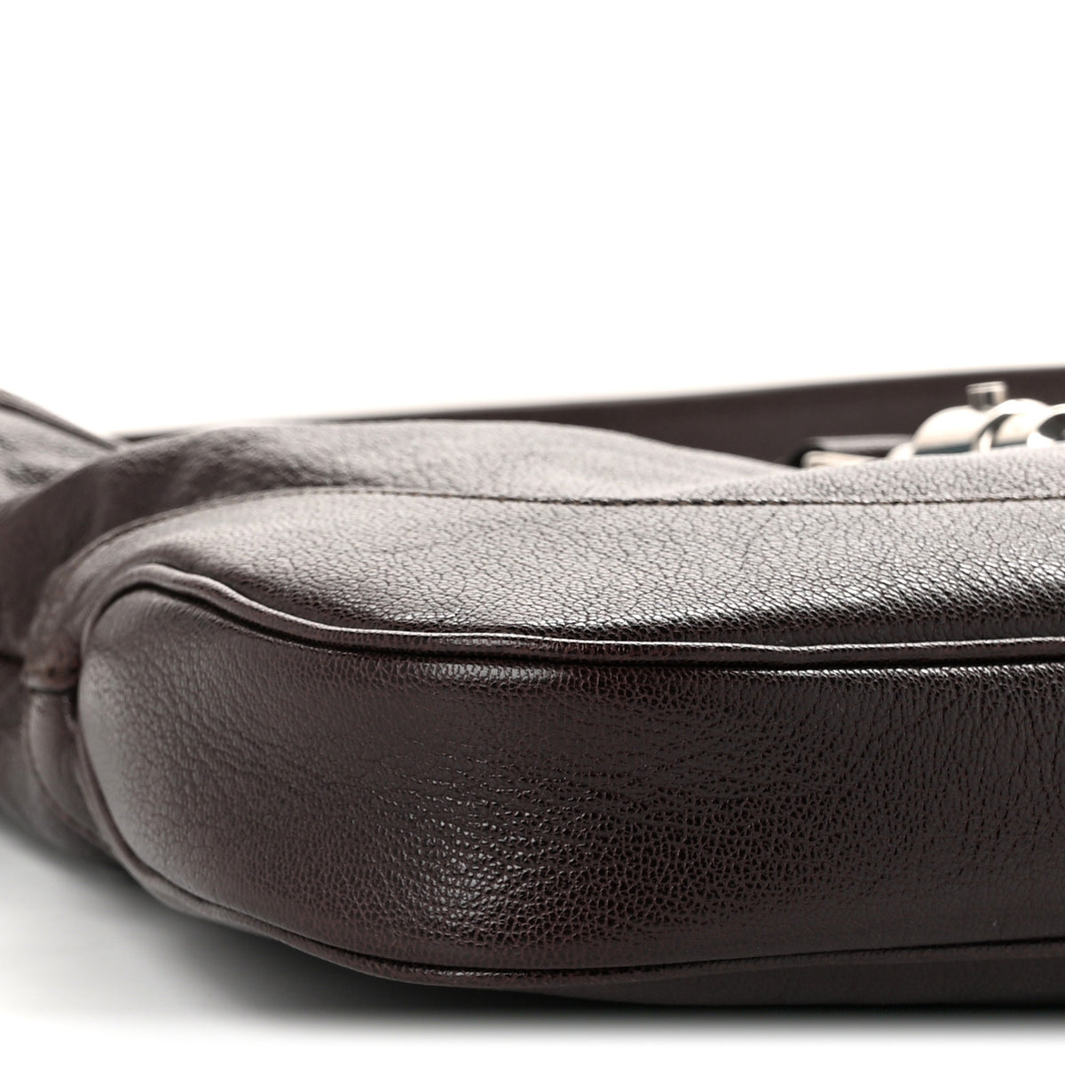 Gucci Goatskin Medium Jackie 1961 Hobo Dark Brown 8 of 9
