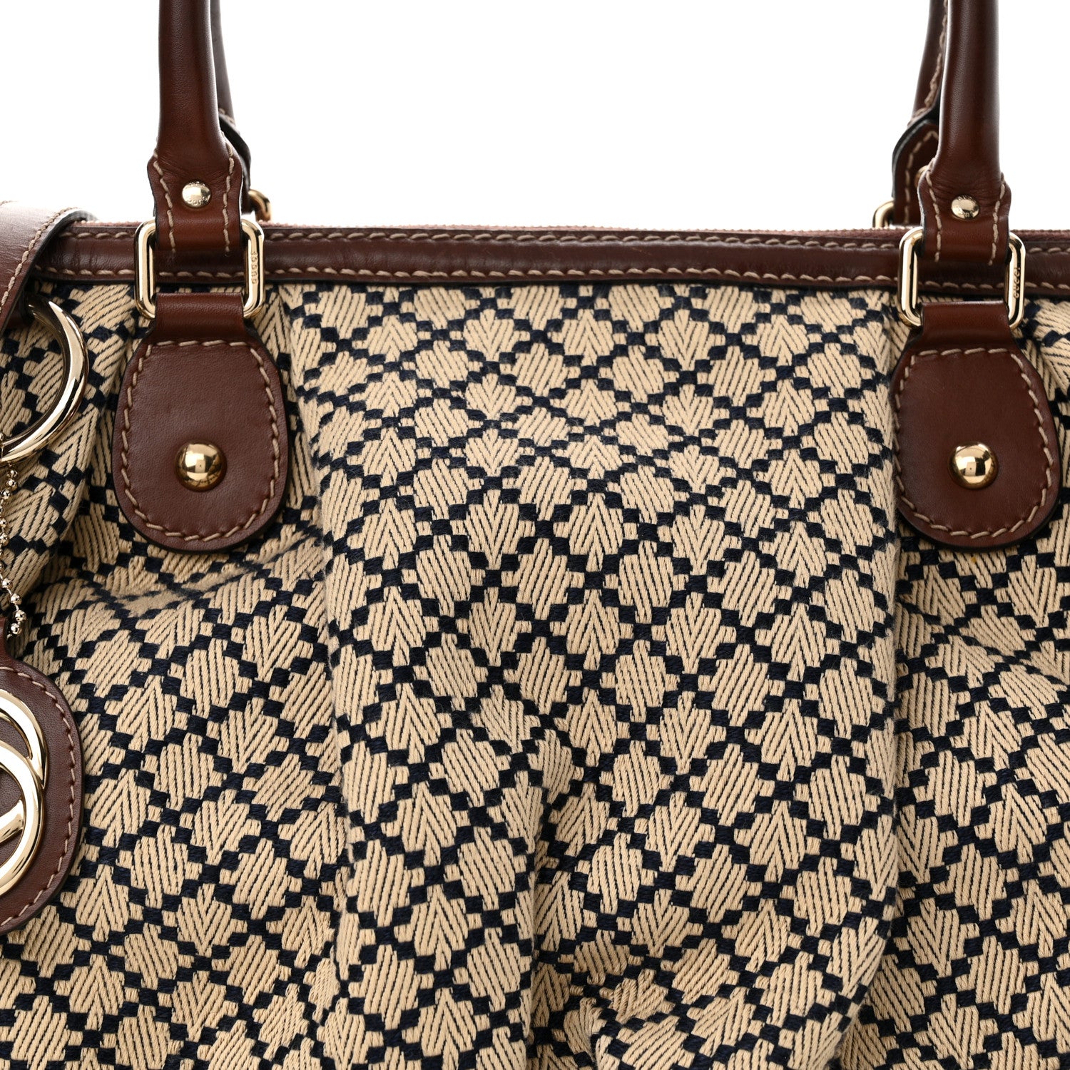 Gucci Diamante Large Sukey Top Handle Dark Brown 8 of 10