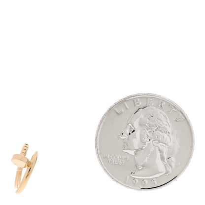 Cartier 18K Yellow Gold Juste Un Clou Single Hoop Earring 2 of 4