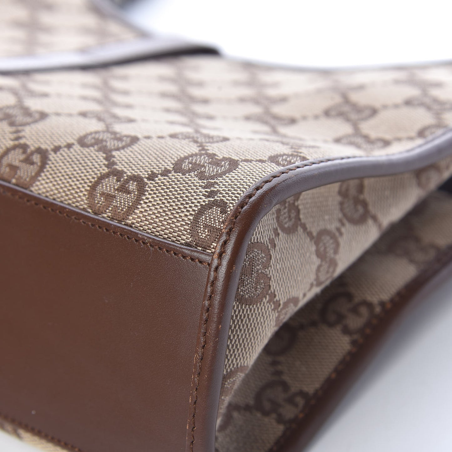 Monogram Small Bardot Brown